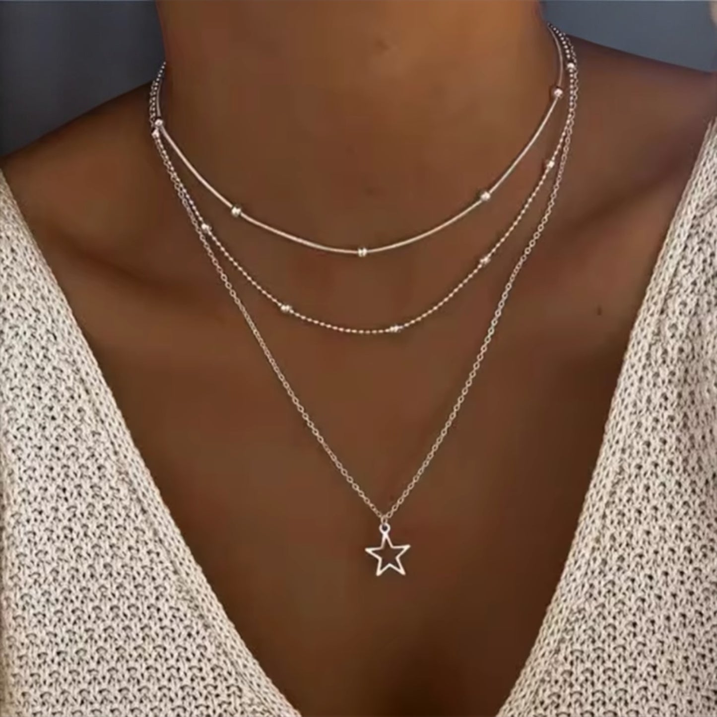 Collana in Argento , elegante e raffinata.